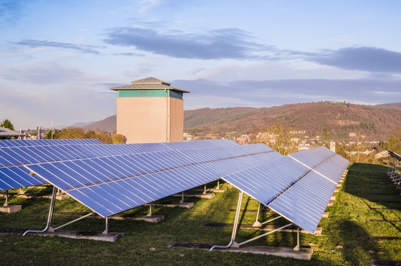 Solar panels are a viable aged care power option.