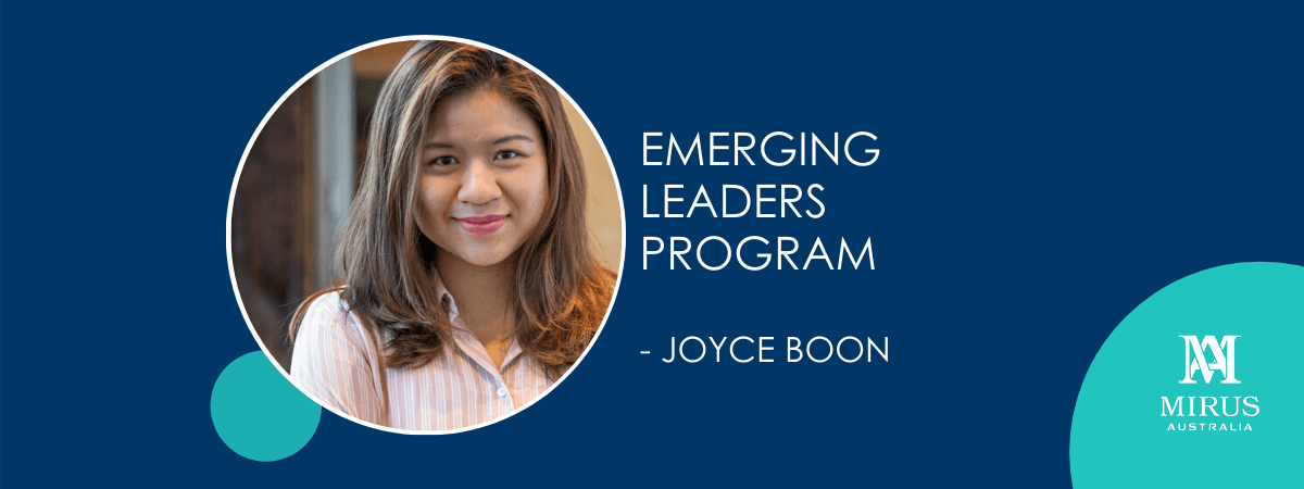 Mirus Emerging Leader Program Meet Joyce Boon Mirus Australia