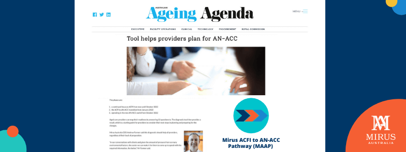 Ageing Agenda Mirus MAAP