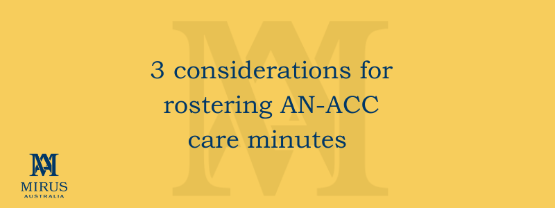 AN-ACC care mins
