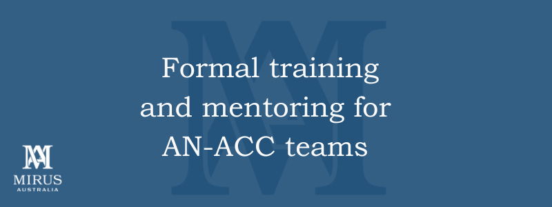 AN-ACC training