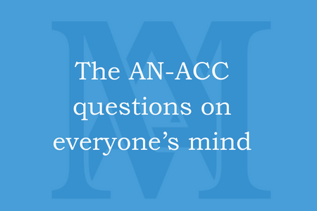 The AN-ACC questions on everyone’s mind