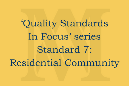 new quality standard 7: Residential Community