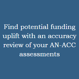 How providers can optimise their AN-ACC funding