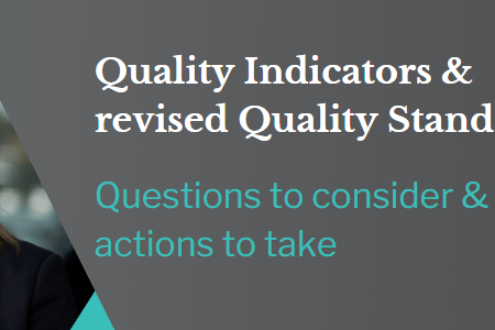 Quality Indicators and revised Quality Standards Katie