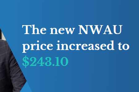 The new NWAU prices is $243.10