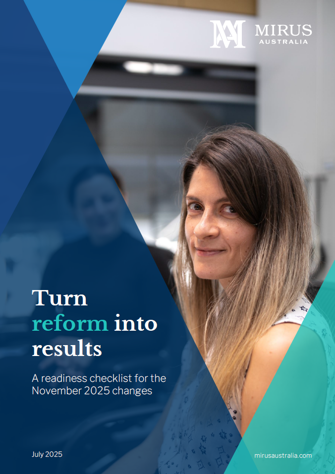 Reform Readiness Checklist