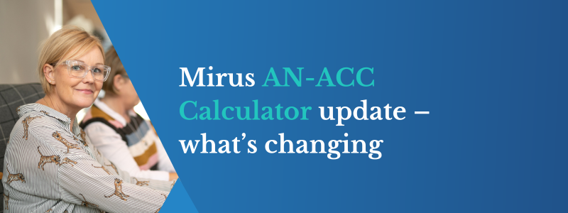 Mirus AN-ACC Calculator Update – What’s Changing