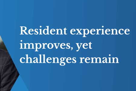 Resident experience is rising but food and accommodation costs remain a challenge