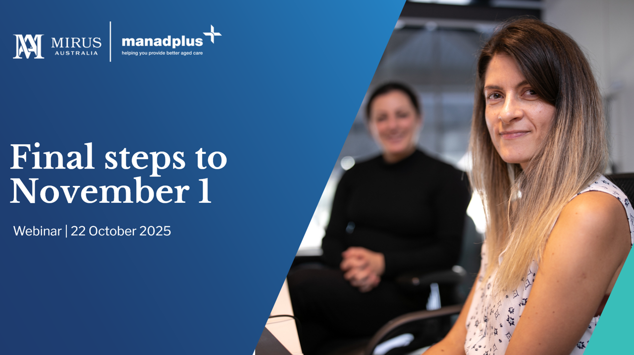 Final steps to 1 November